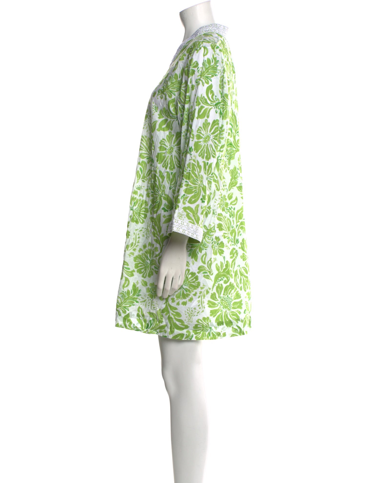Oscar de la Renta Printed Mini Dress