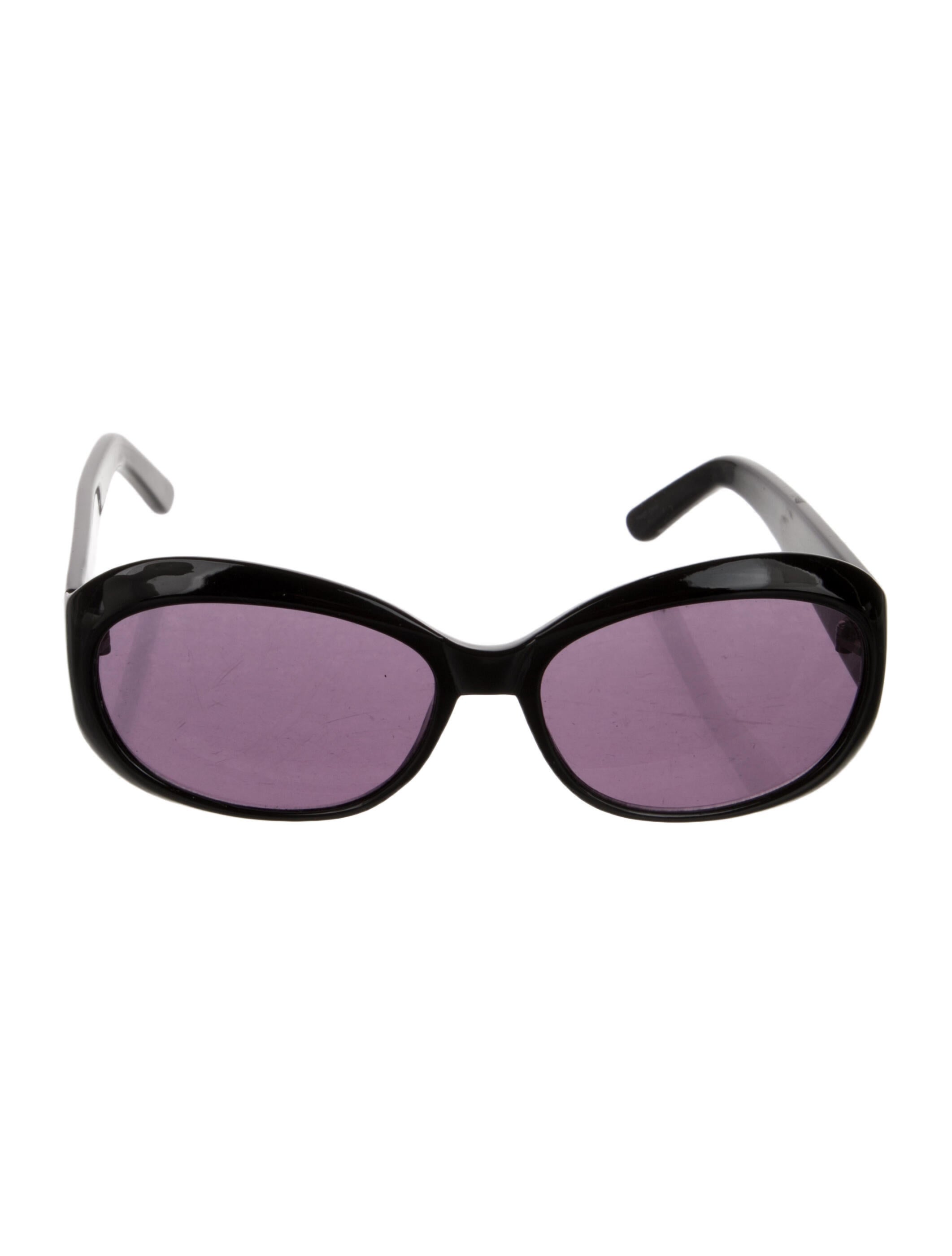 Oscar de la Renta Oversize Tinted Sunglasses