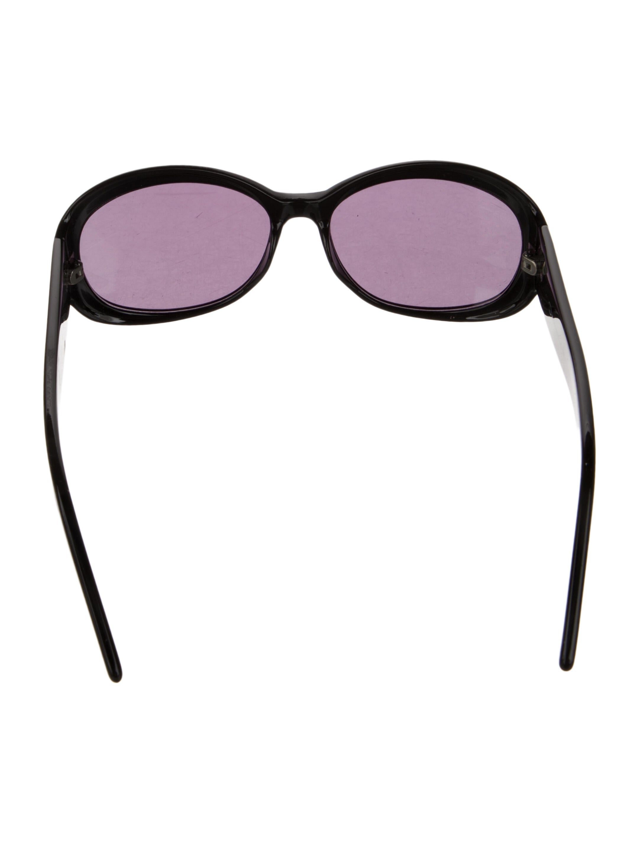 Oscar de la Renta Oversize Tinted Sunglasses