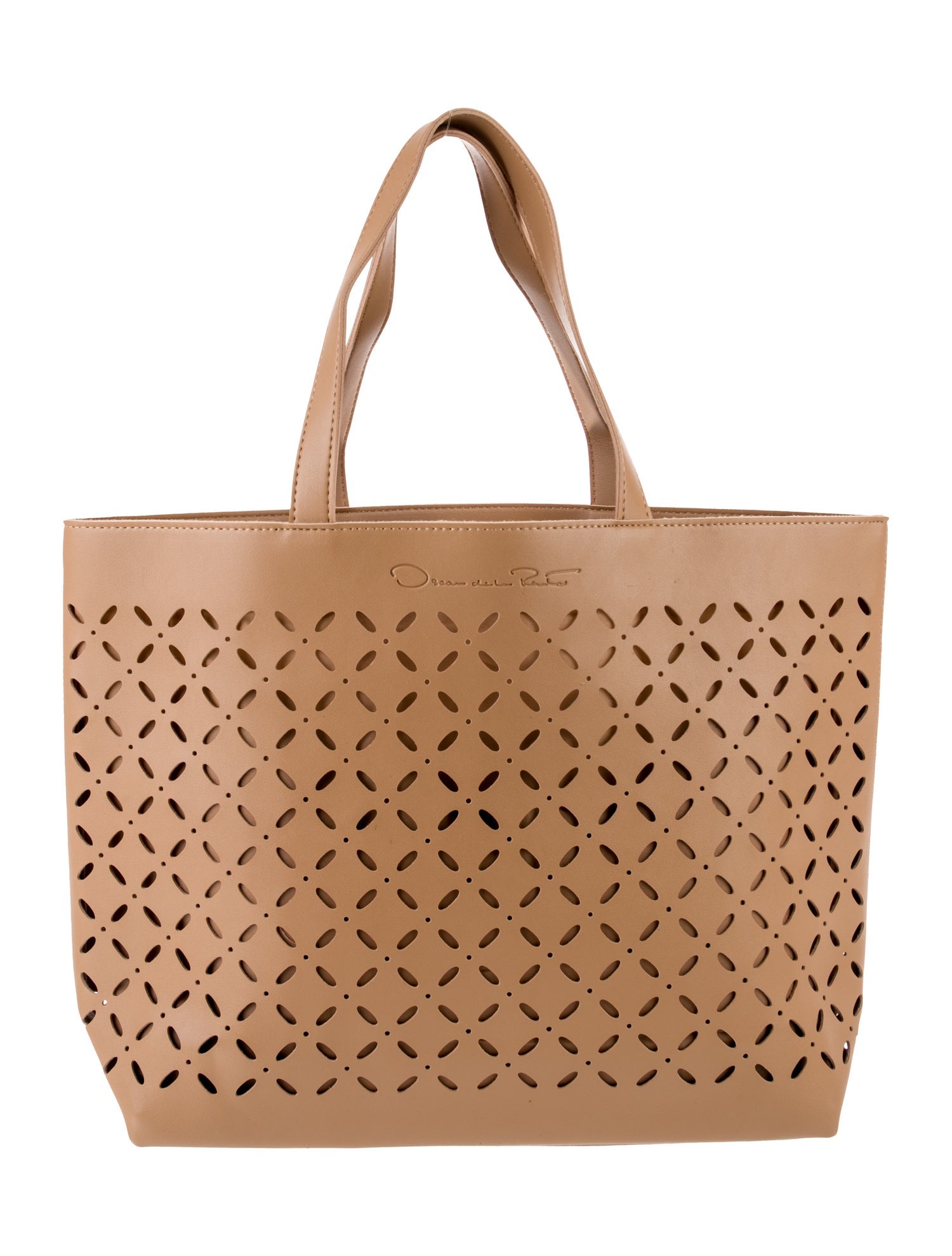 Oscar de la Renta Leather Tote