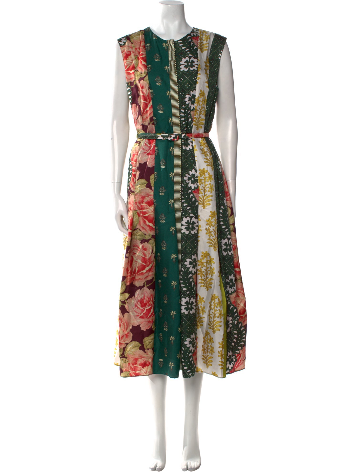 Oscar de la Renta Silk Long Dress