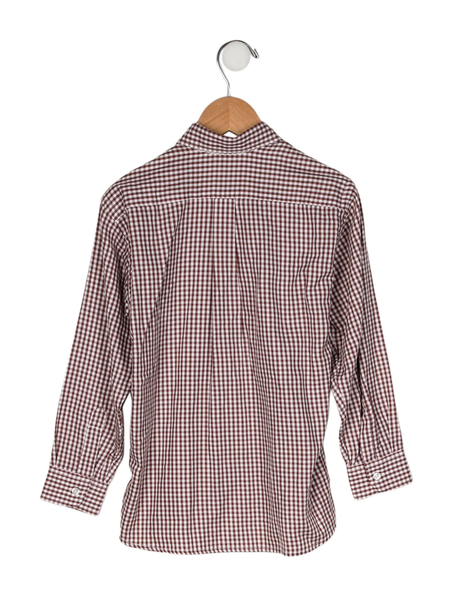 Oscar de la Renta Plaid Dress Shirt w/Tags