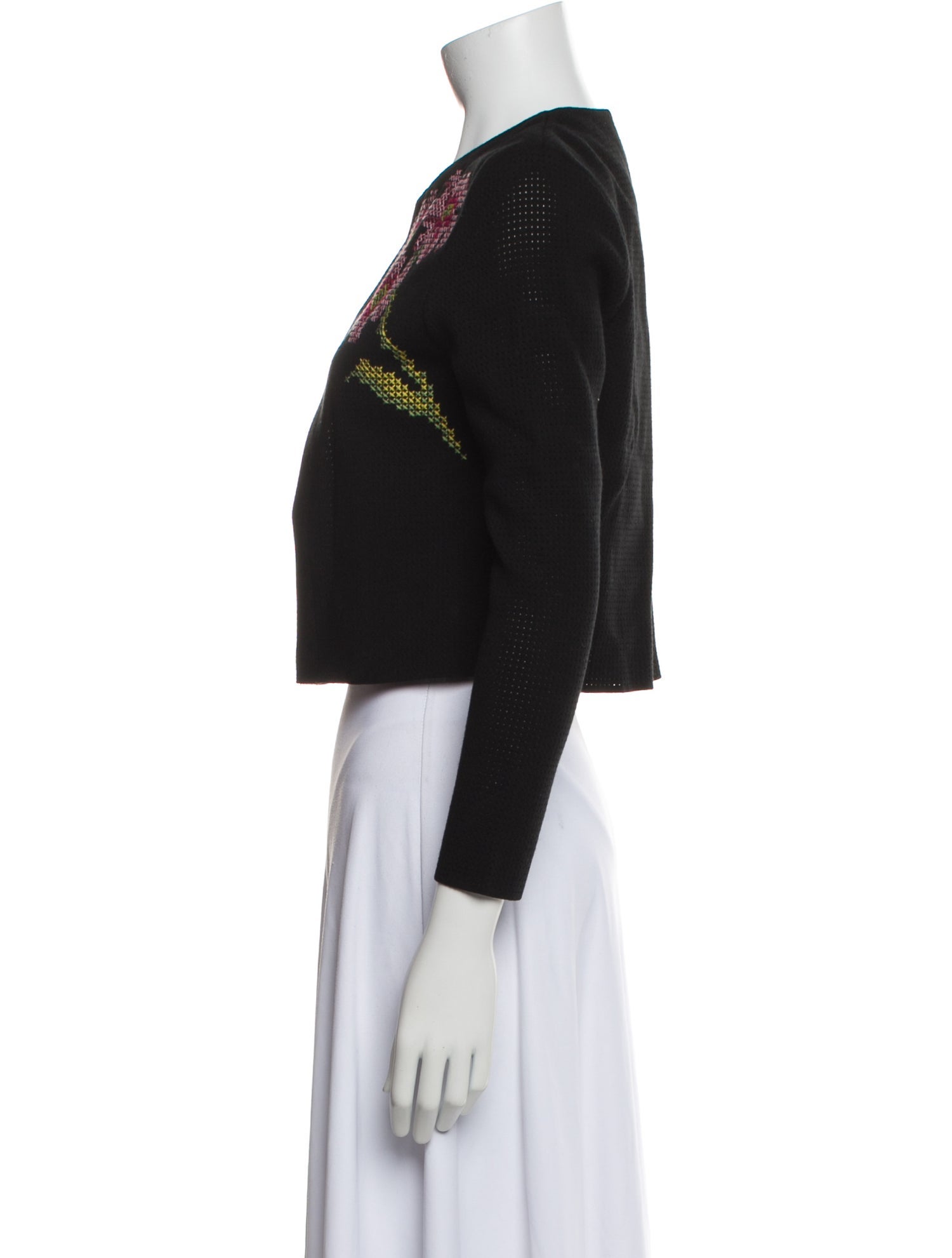 Oscar de la Renta 2022 Floral Print Evening Jacket