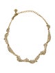 Oscar de la Renta Faux Pearl Station Necklace