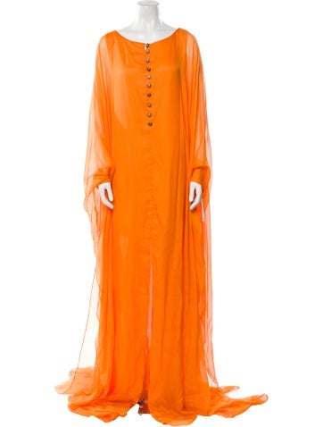 Oscar de la Renta Dresses Silk Long Dress L