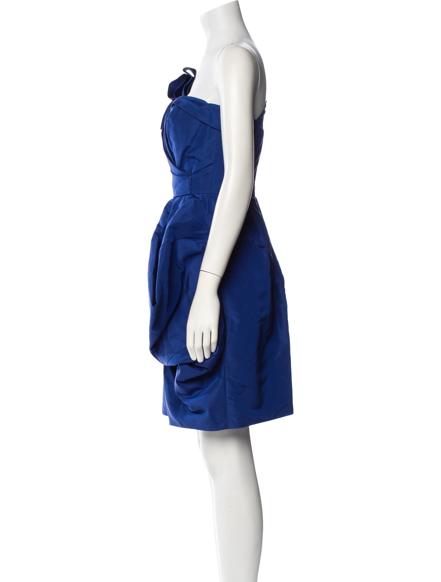 Oscar de la Renta Silk Mini Dress