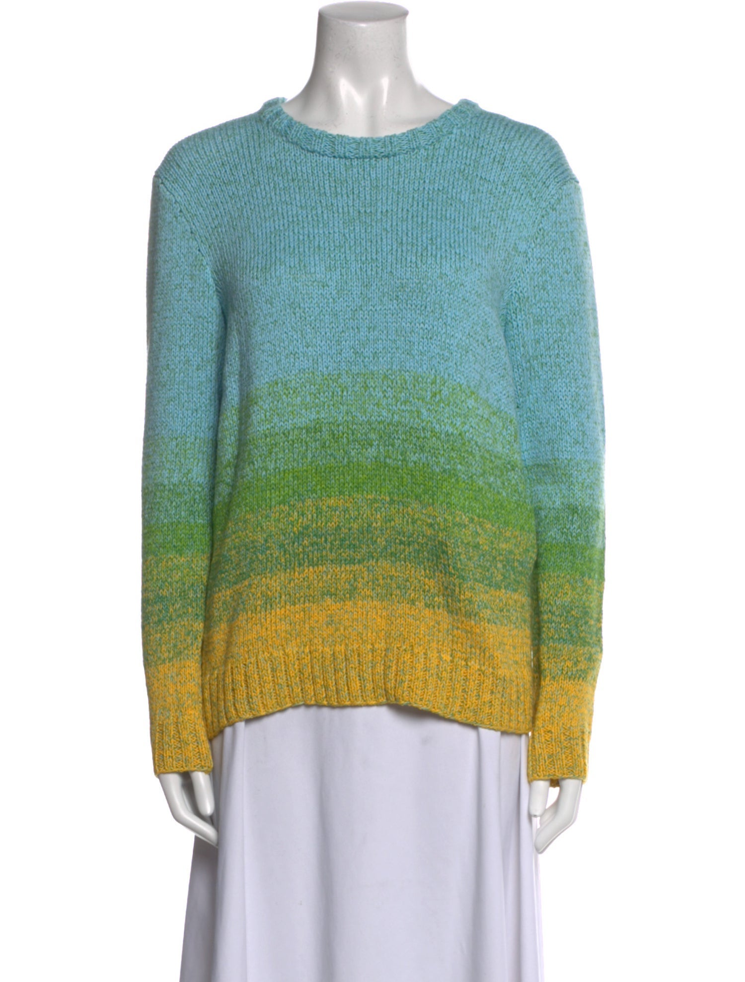 Oscar de la Renta 2022 Striped Sweater