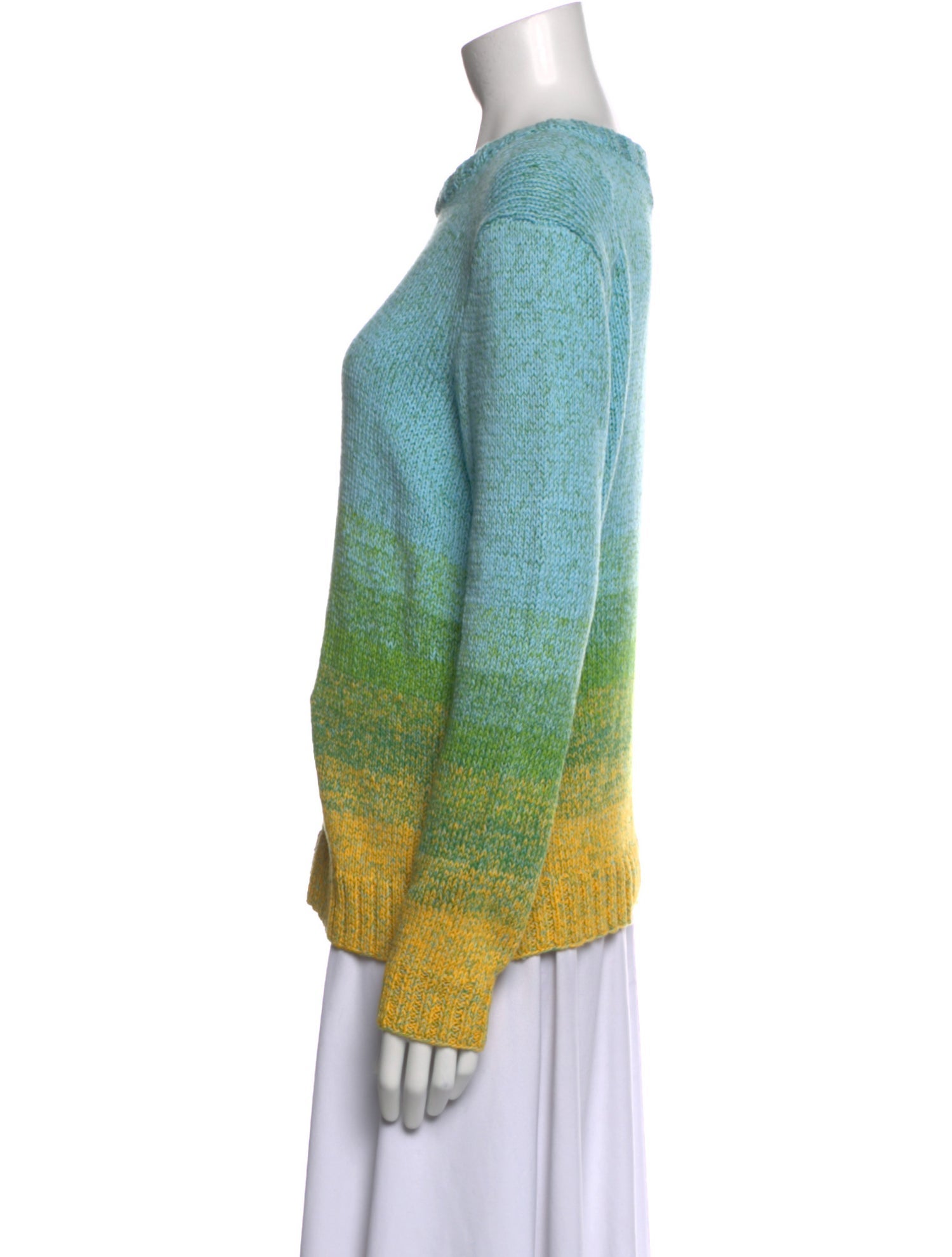 Oscar de la Renta 2022 Striped Sweater