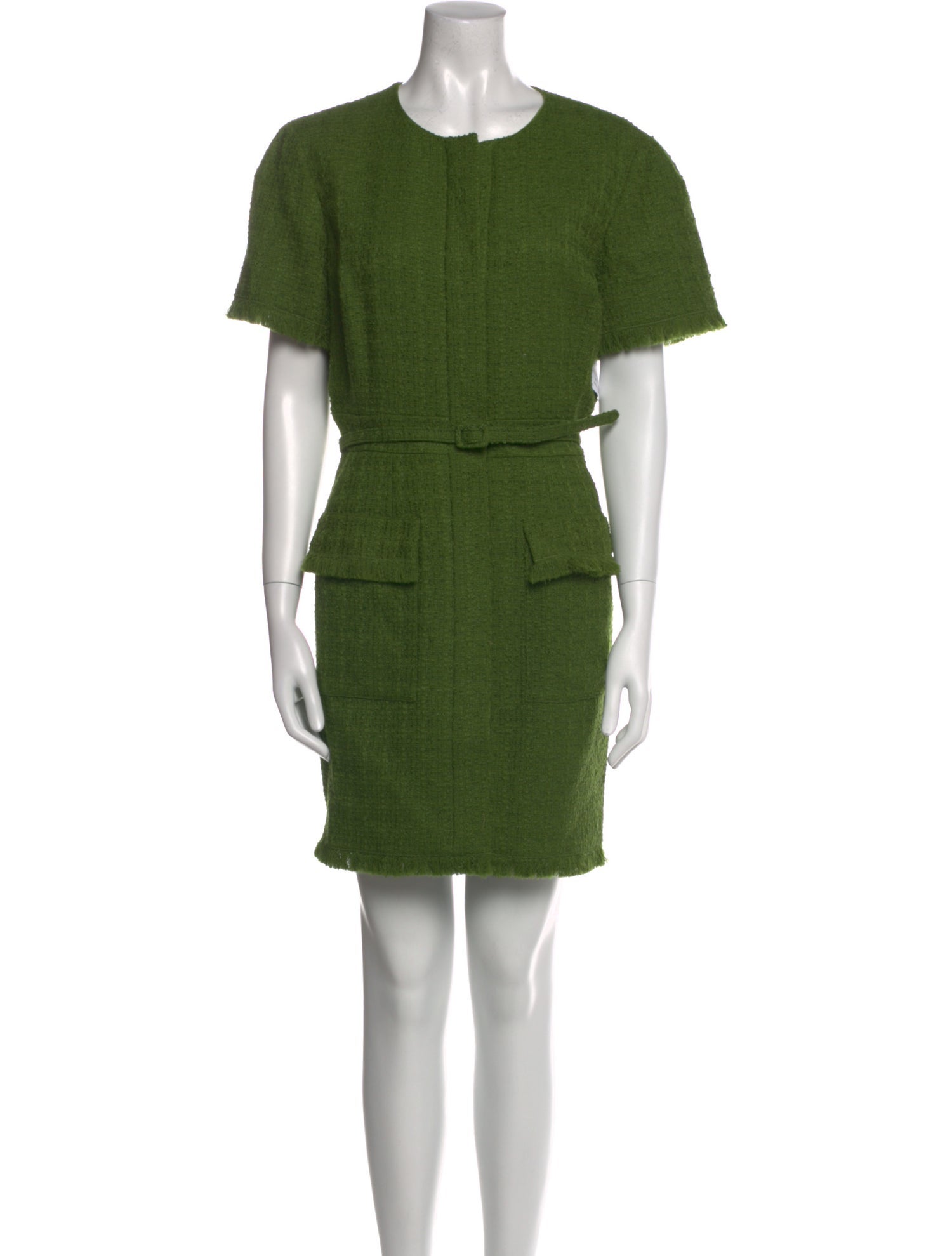 Oscar de la Renta Wool Mini Dress w/ Tags