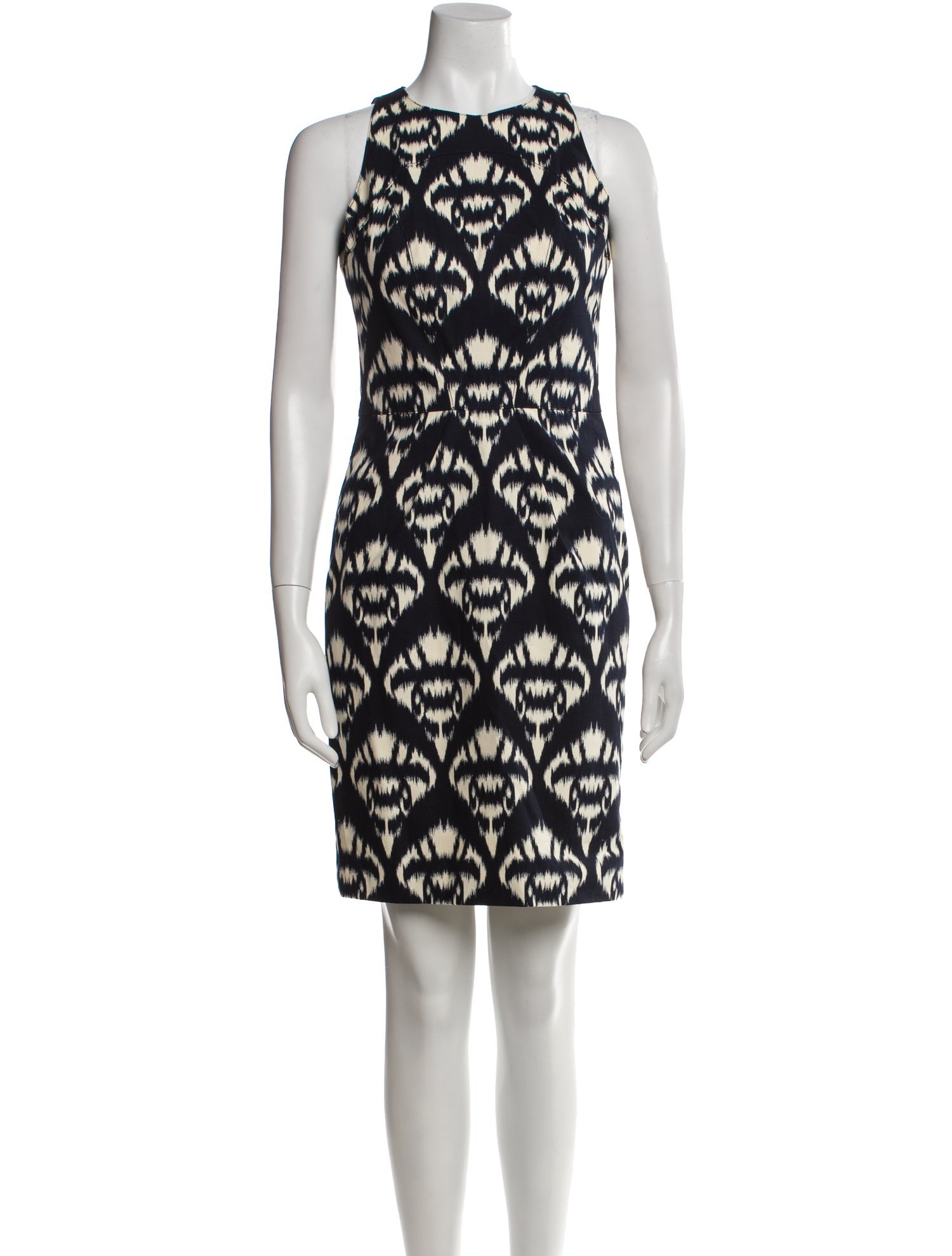 Oscar de la Renta Printed Mini Dress