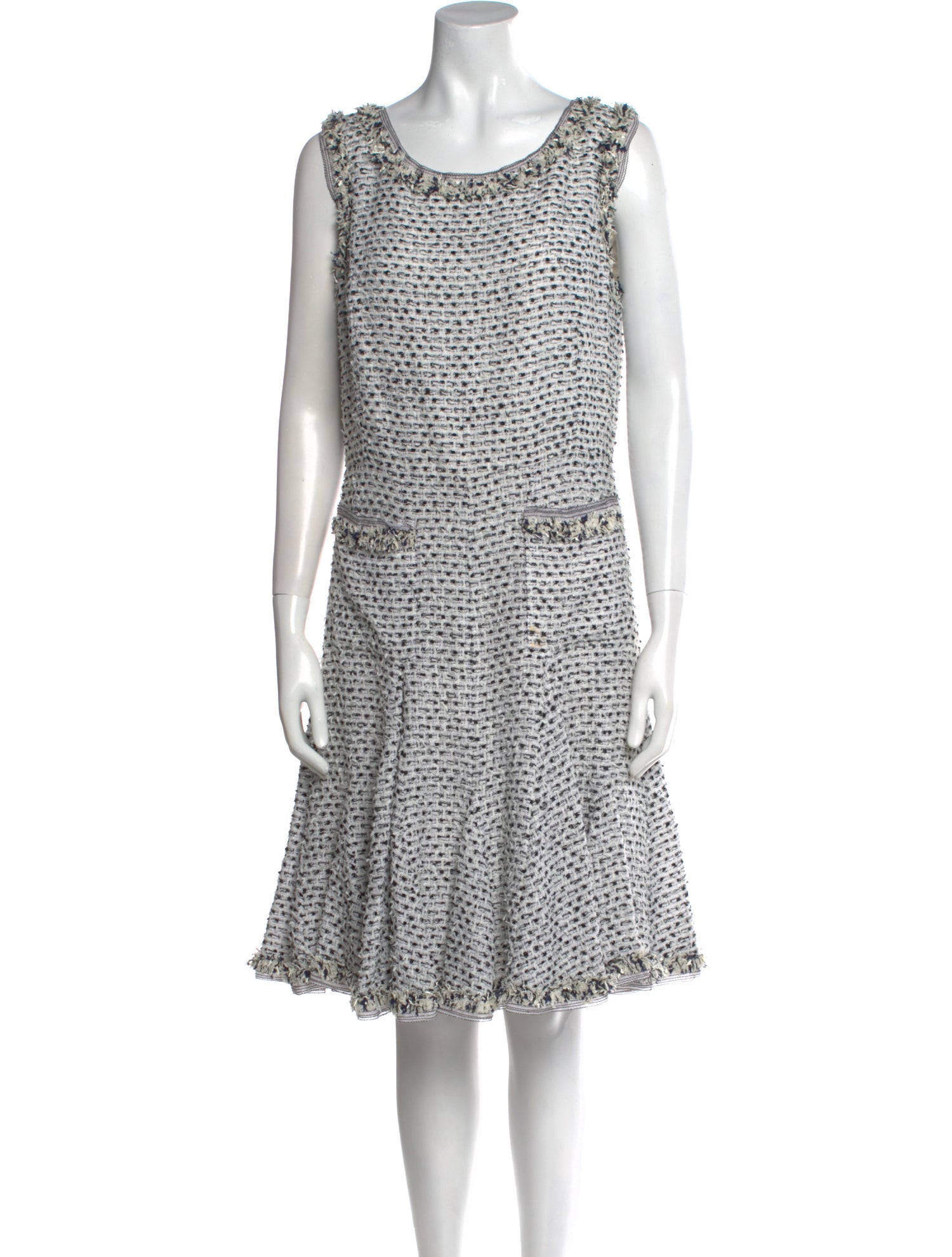 Oscar de la Renta Nylon Knee-Length Dress