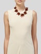 Oscar de la Renta Enamel Starburst Collar Necklace