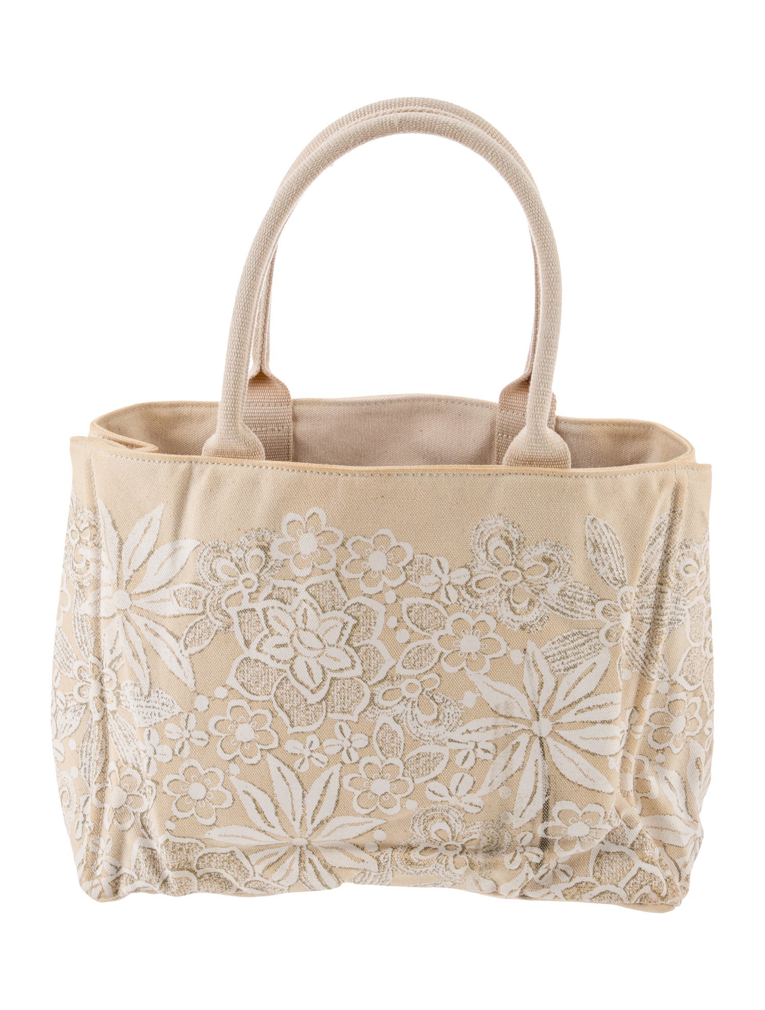 Oscar de la Renta Canvas Tote