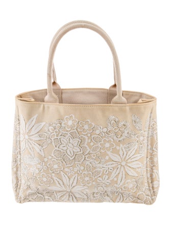 Oscar de la Renta Canvas Tote