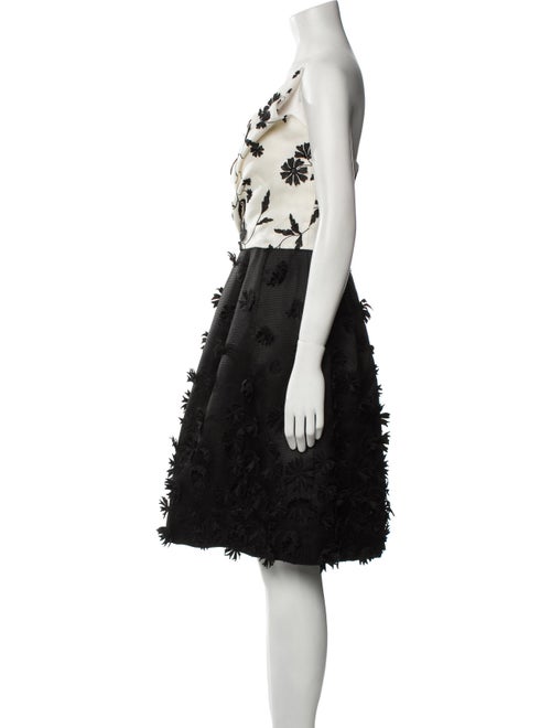 Oscar de la Renta Silk Mini Dress