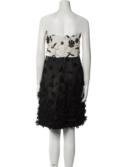 Oscar de la Renta Silk Mini Dress