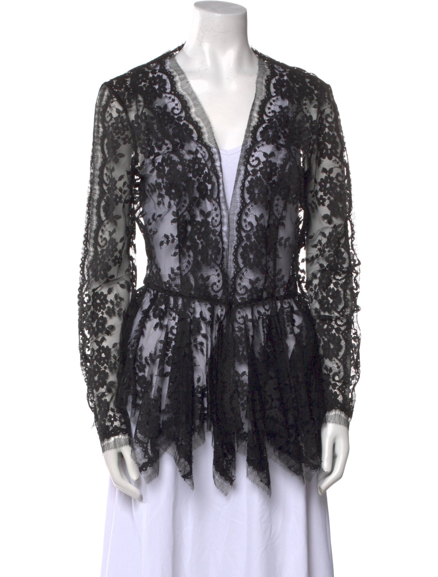 Oscar de la Renta 2014 Lace Pattern Blouse w/ Tags