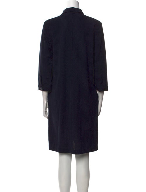 Oscar de la Renta Wool Knee-Length Dress