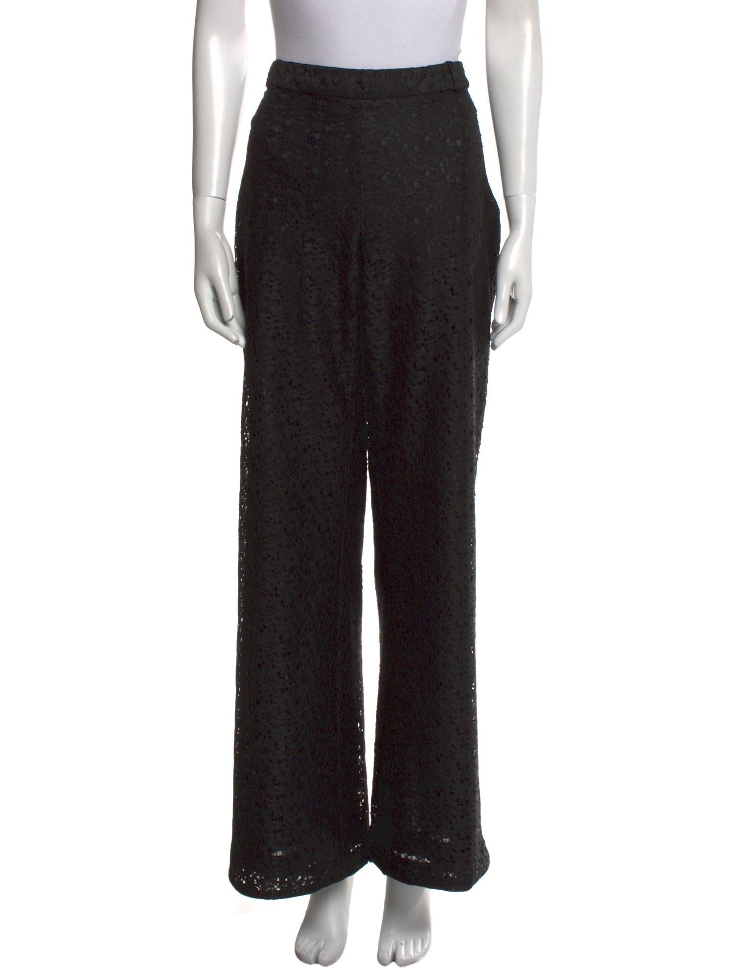 Oscar de la Renta Wide Leg Pants