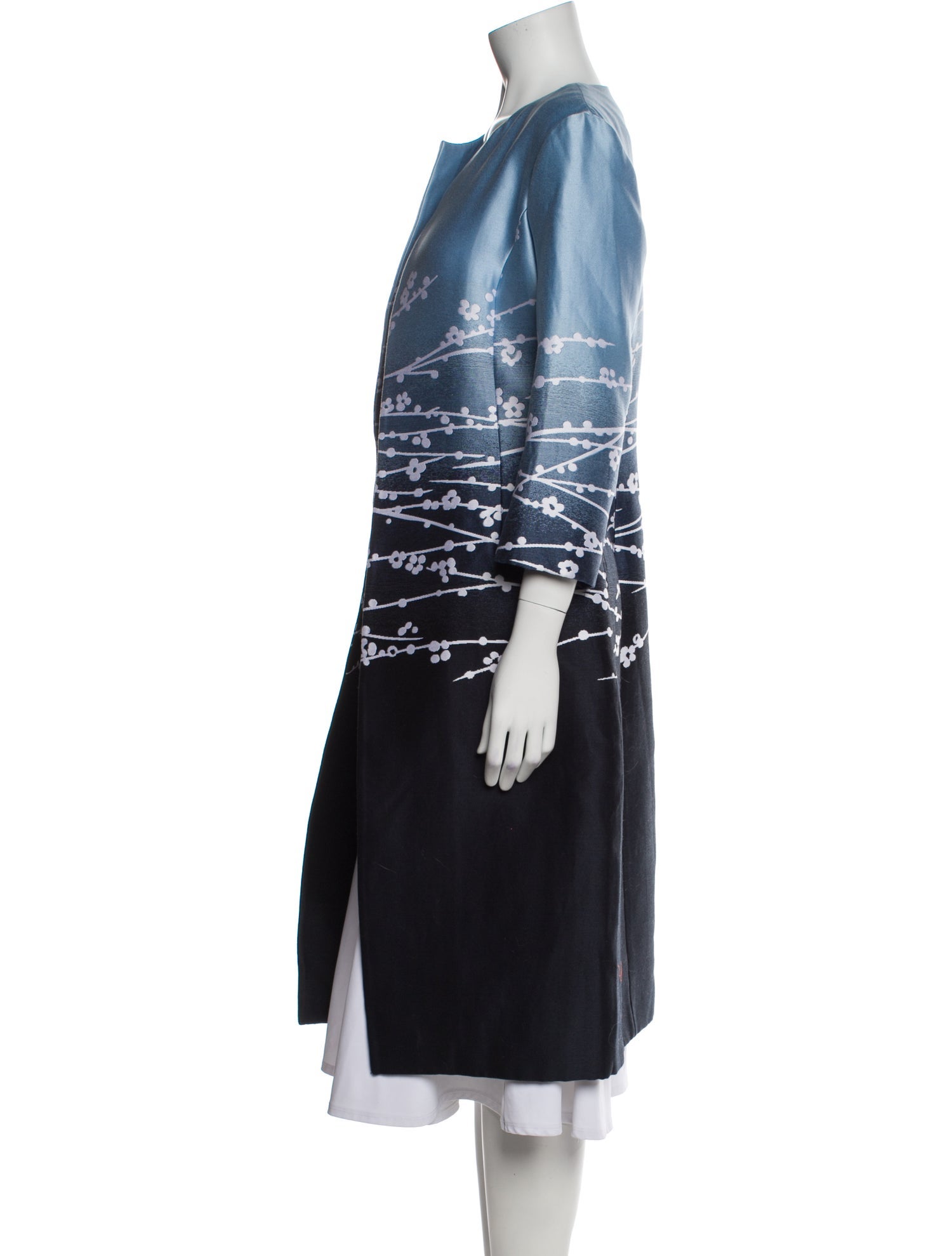 Oscar de la Renta Printed Evening Jacket