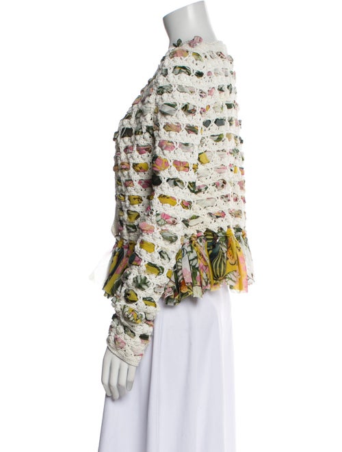 Oscar de la Renta 2023 Patterned Jacket