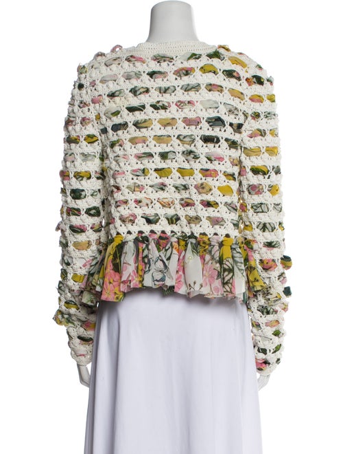 Oscar de la Renta 2023 Patterned Jacket