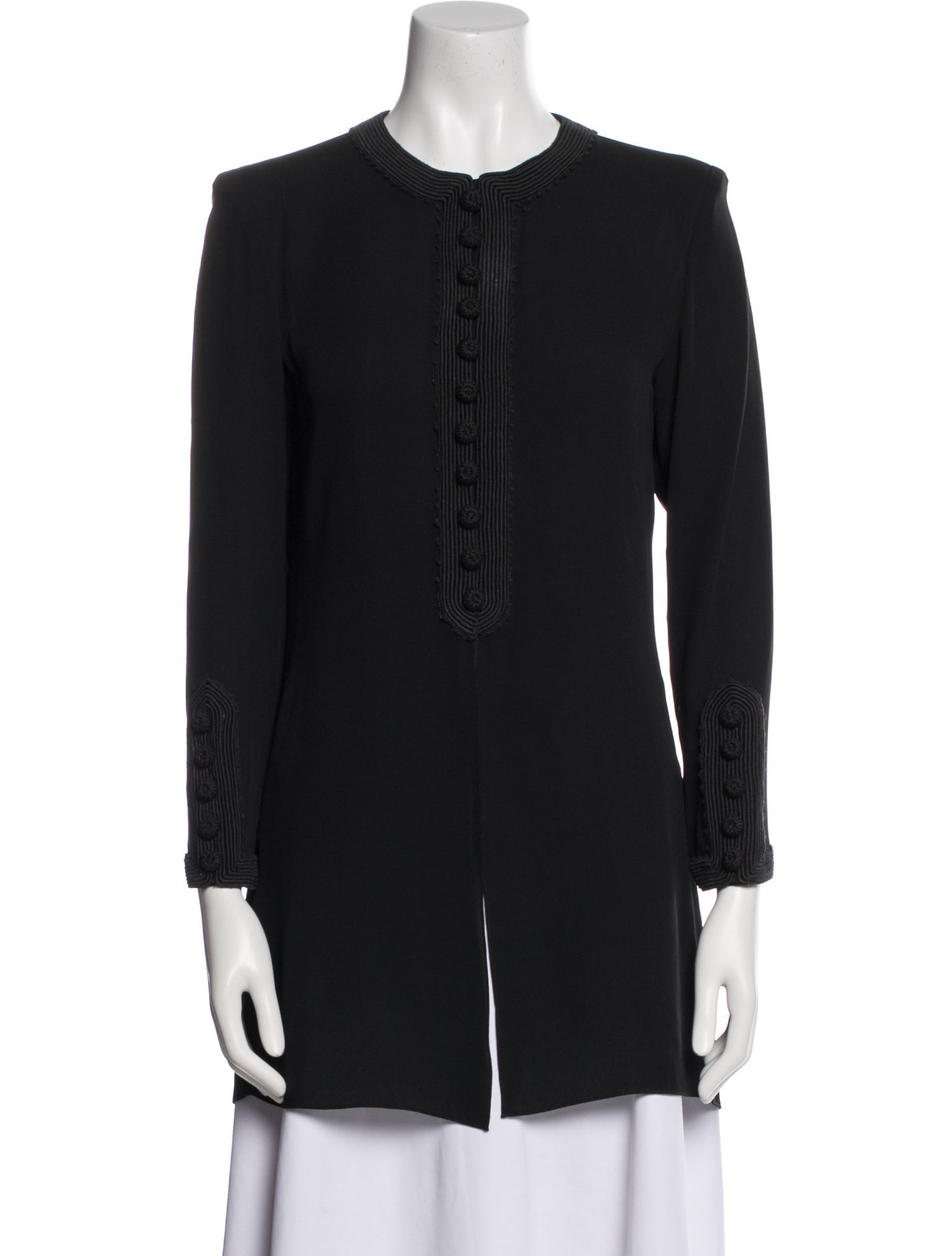 Oscar de la Renta Wool Evening Jacket