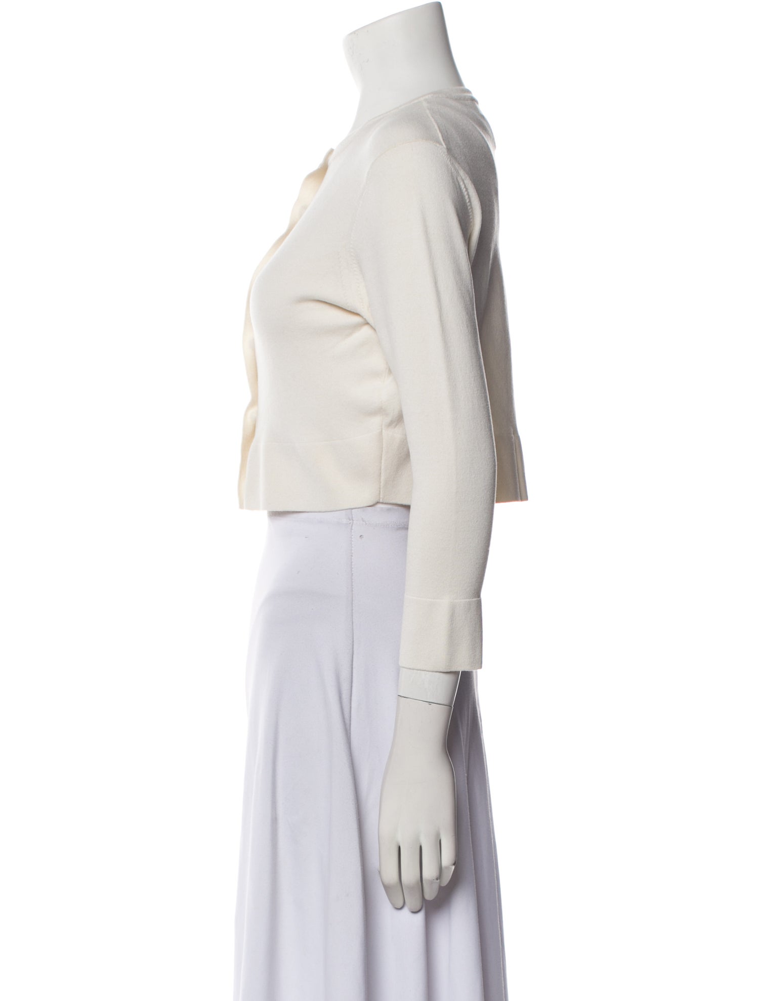 Oscar de la Renta Cashmere Crew Neck Sweater