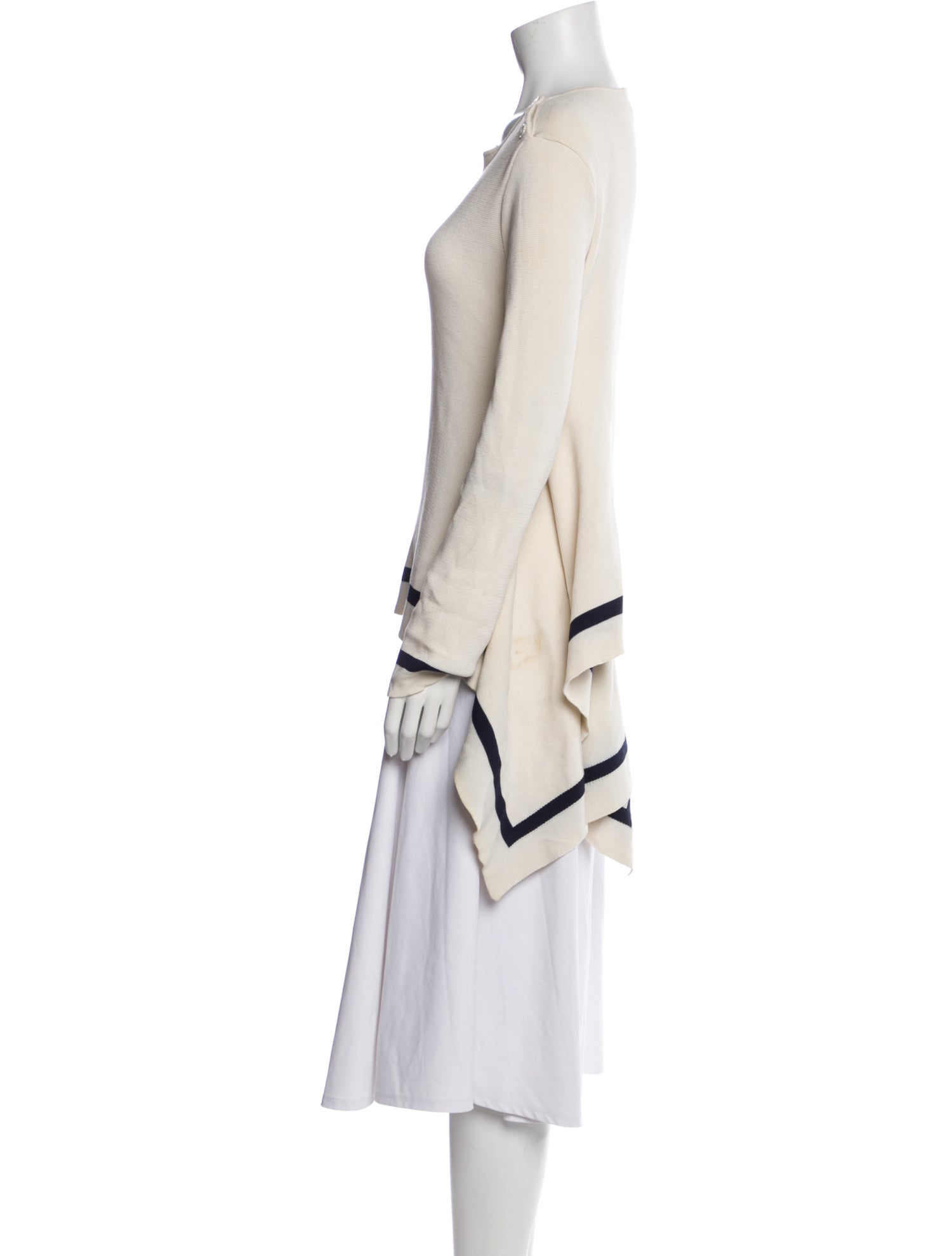 Oscar de la Renta 2018 Colorblock Pattern Tunic