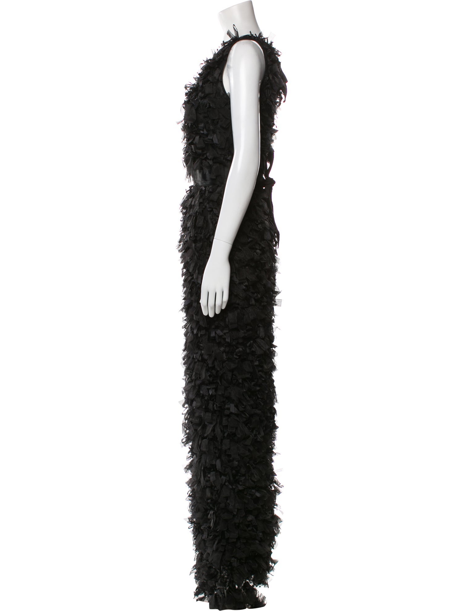 Oscar de la Renta Silk Long Dress