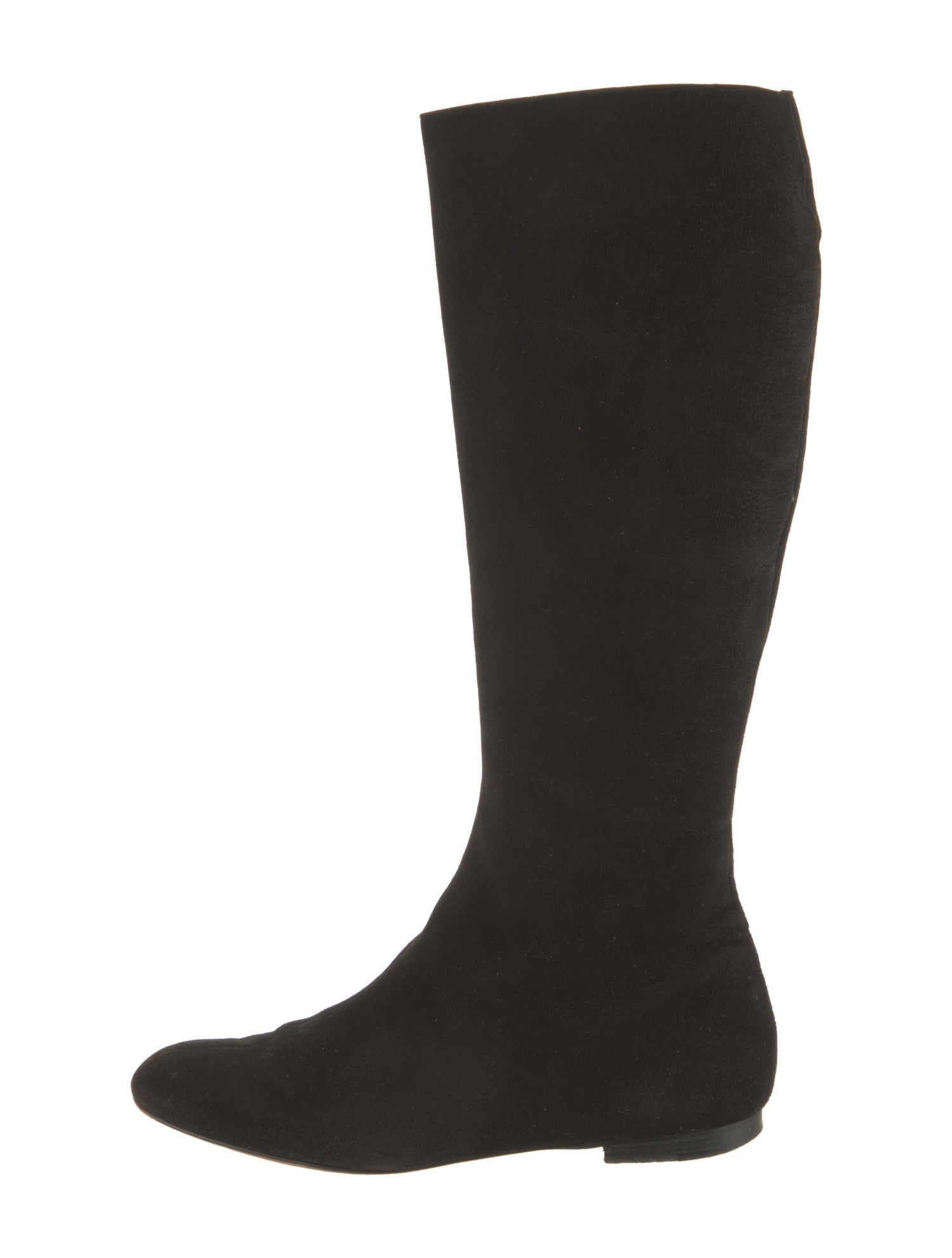 Oscar de la Renta Suede Riding Boots