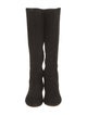 Oscar de la Renta Suede Riding Boots