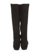 Oscar de la Renta Suede Riding Boots