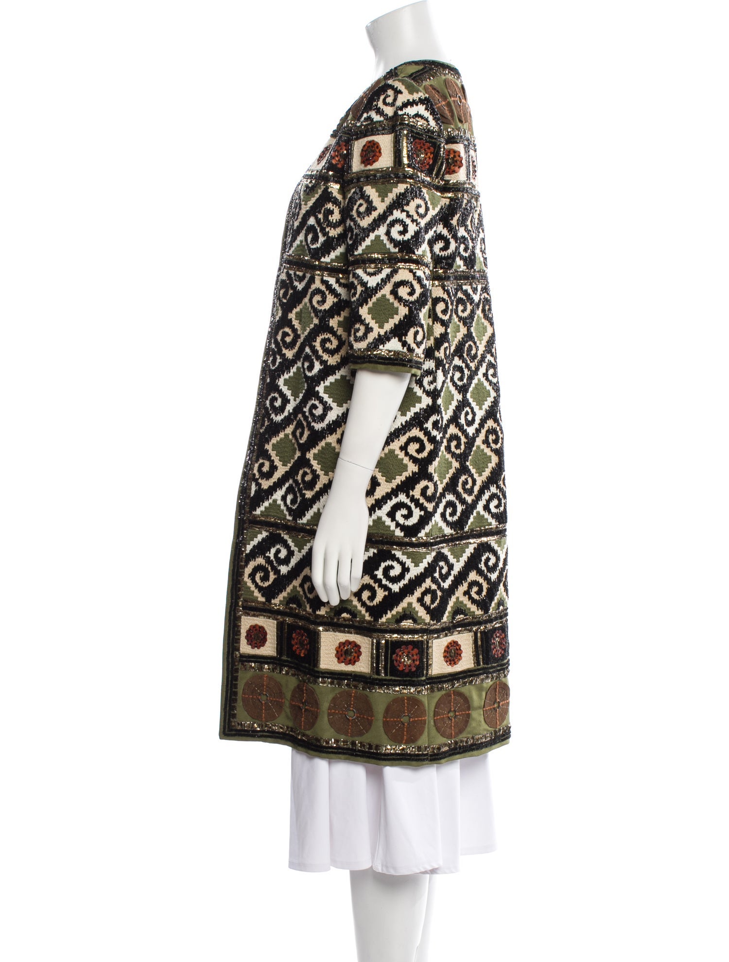 Oscar de la Renta Printed Jacket