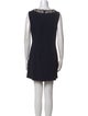 Oscar de la Renta Virgin Wool Mini Dress