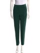 Oscar de la Renta Virgin Wool Straight Leg Pants