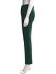 Oscar de la Renta Virgin Wool Straight Leg Pants