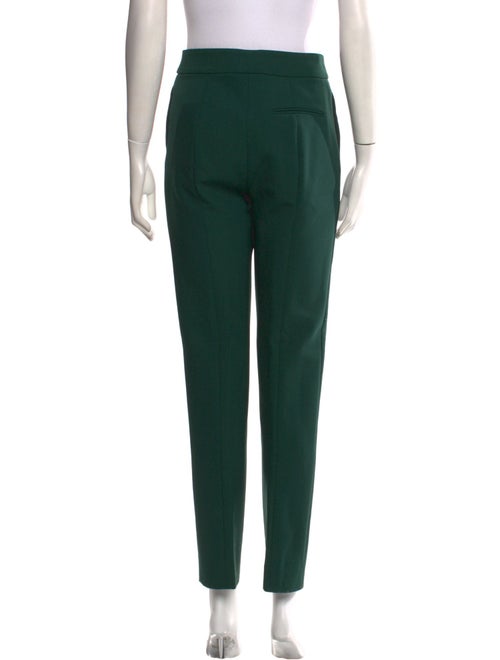 Oscar de la Renta Virgin Wool Straight Leg Pants
