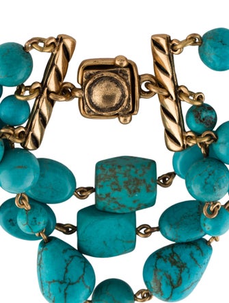 Oscar de la Renta Multistrand Bracelet