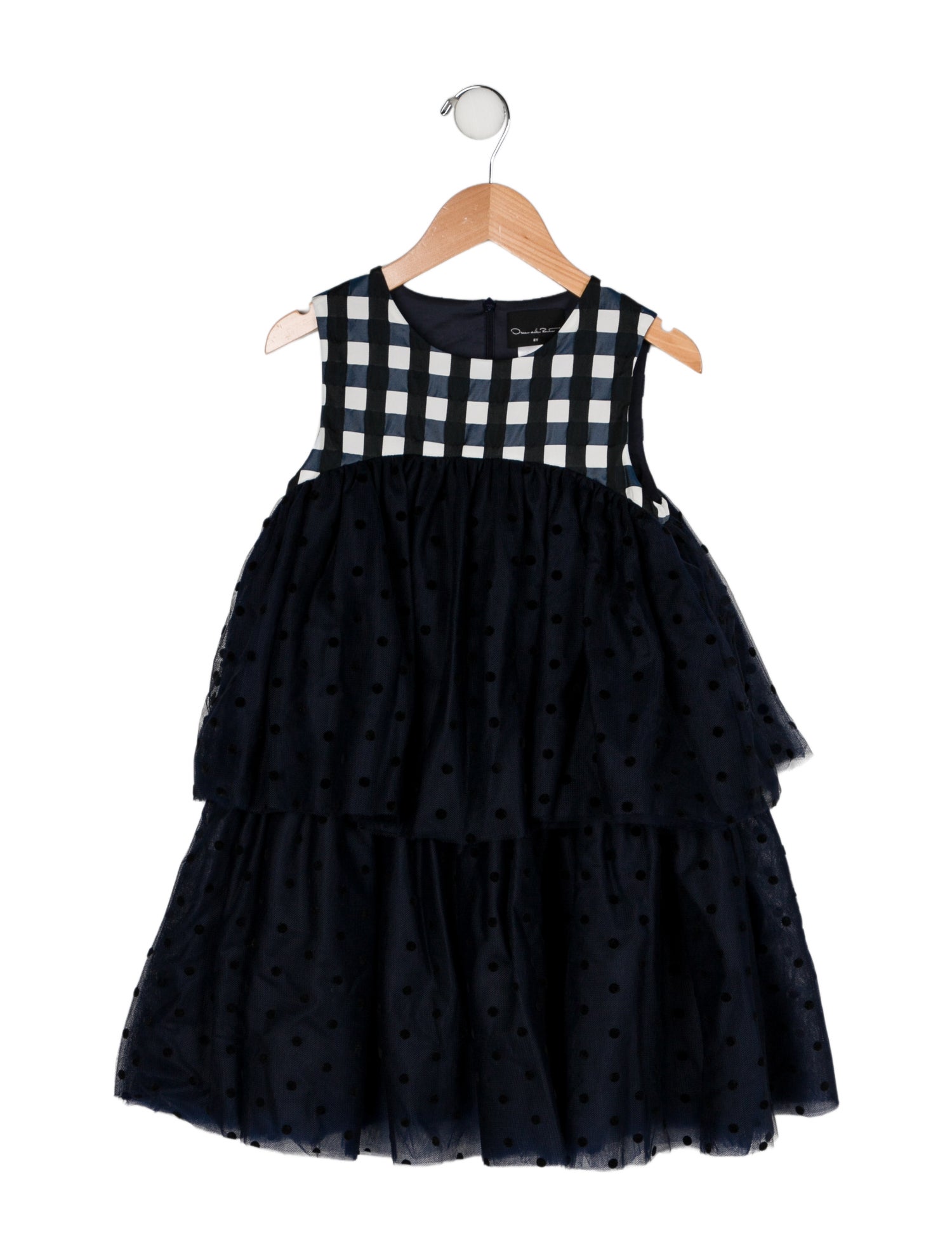 Oscar de la Renta Sleeveless Printed Dress