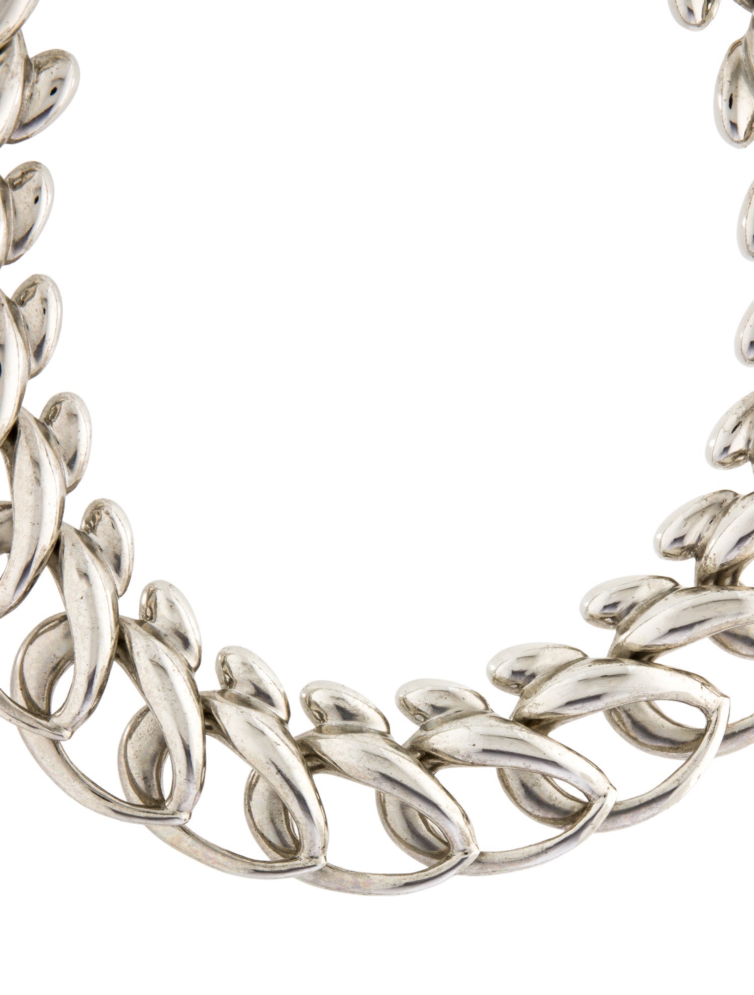 Oscar de la Renta O Chain Link Necklace