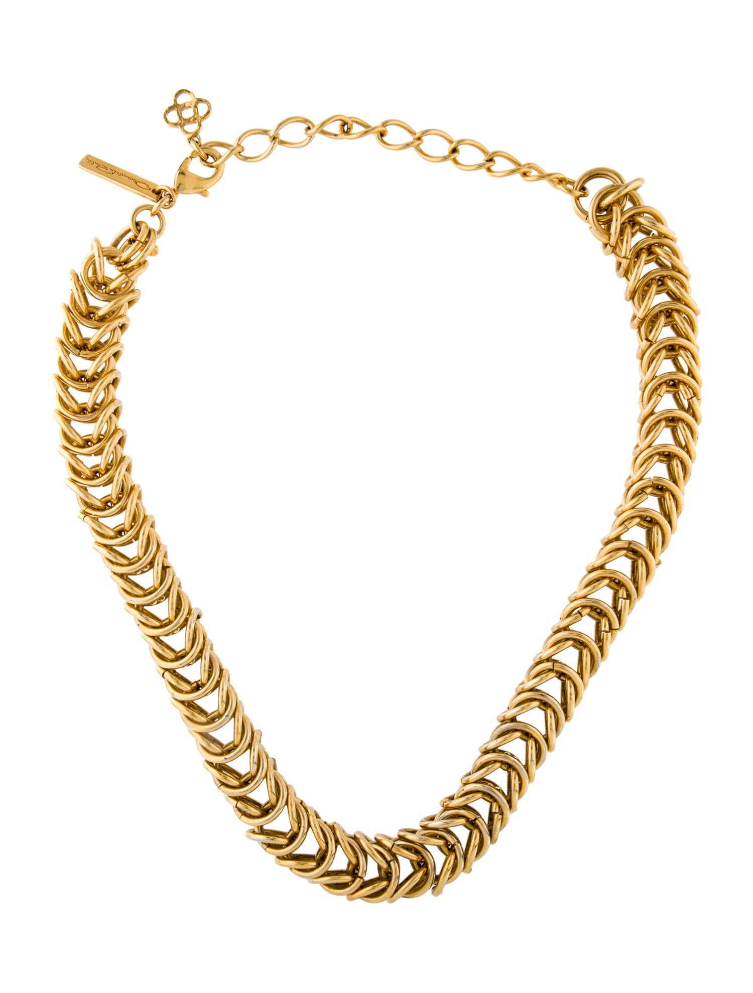 Oscar de la Renta Chain Necklace