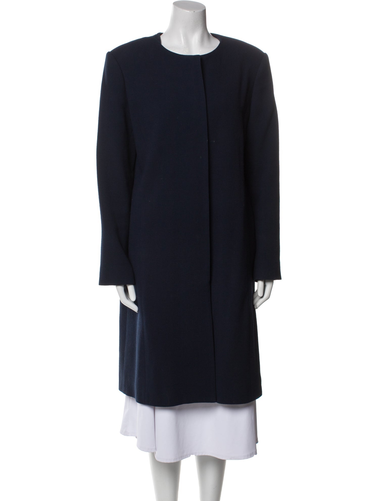 Oscar de la Renta Virgin Wool Coat