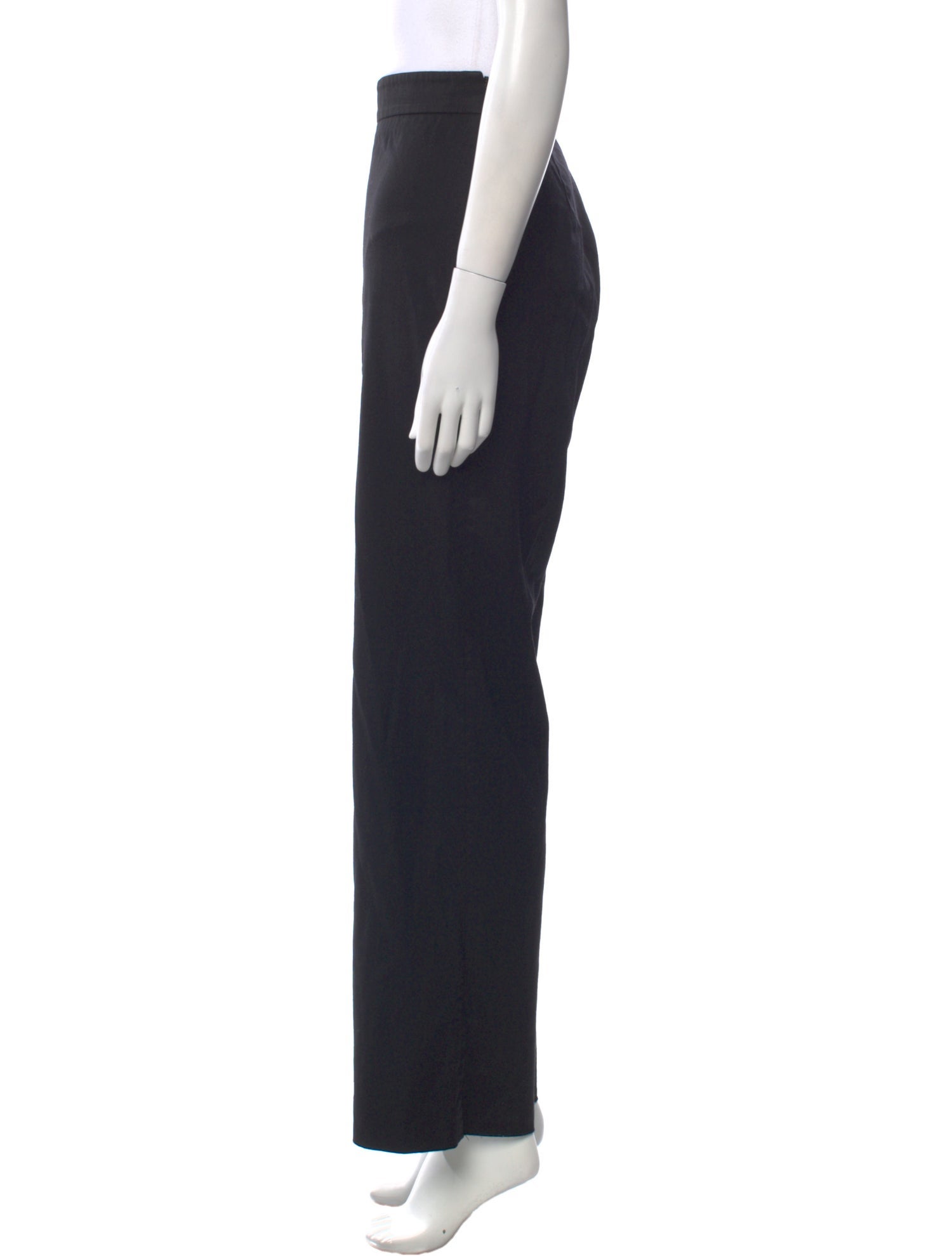 Oscar de la Renta Silk Wide Leg Pants