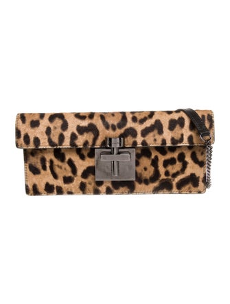 Oscar de la Renta Leather Shoulder Bag