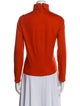 Oscar de la Renta Turtleneck Long Sleeve Sweatshirt