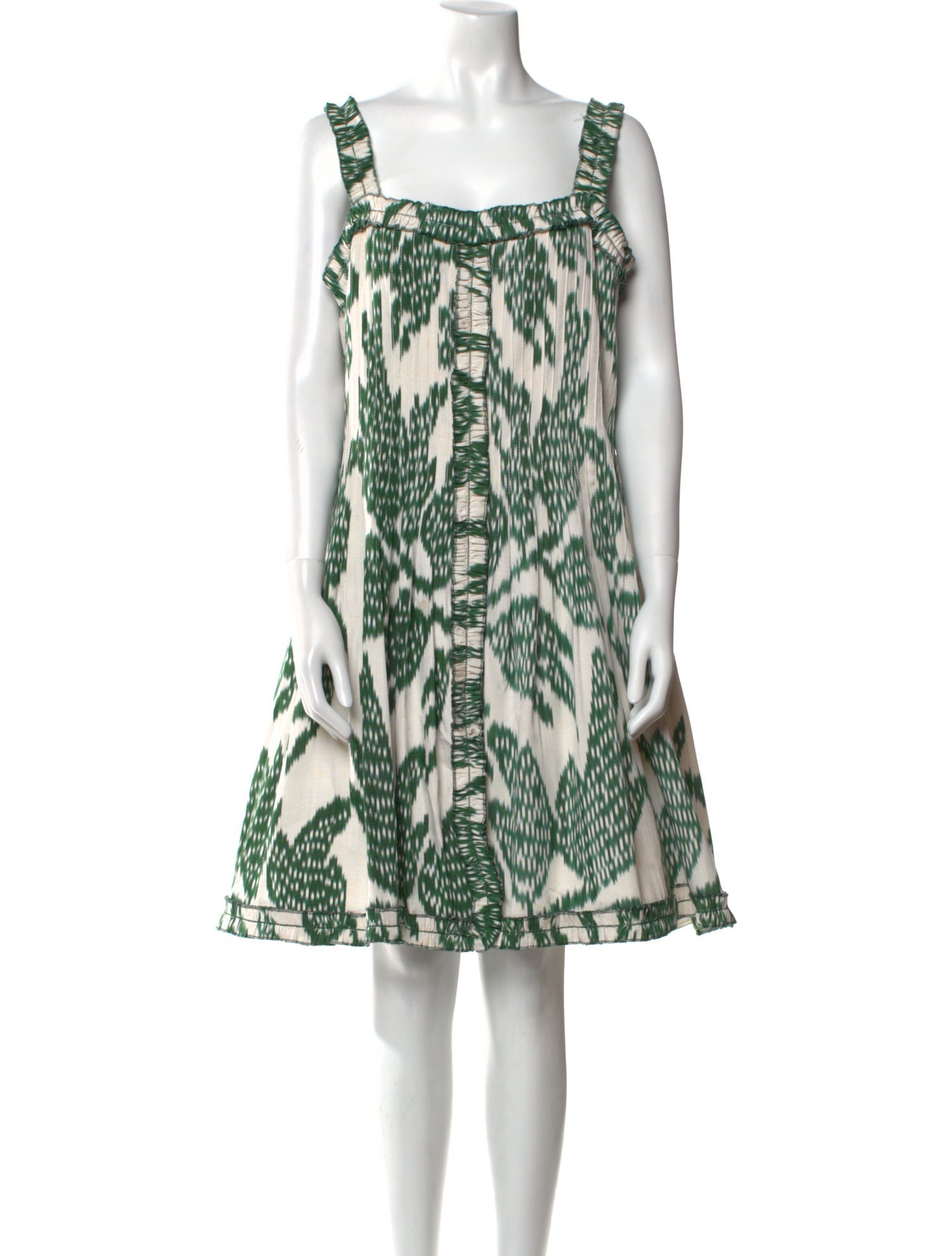 Oscar de la Renta Silk Mini Dress