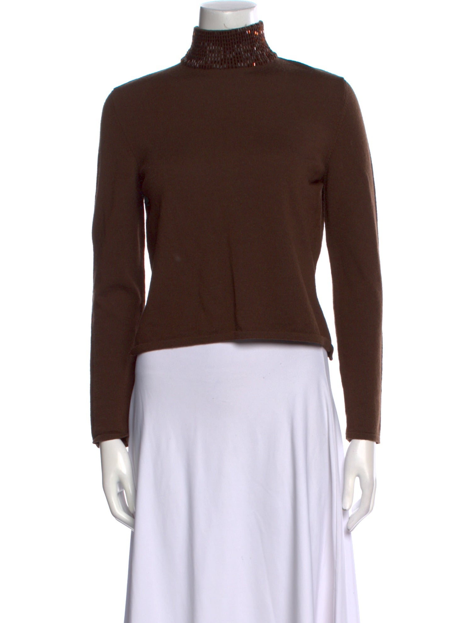 Oscar de la Renta Wool Turtleneck Sweater