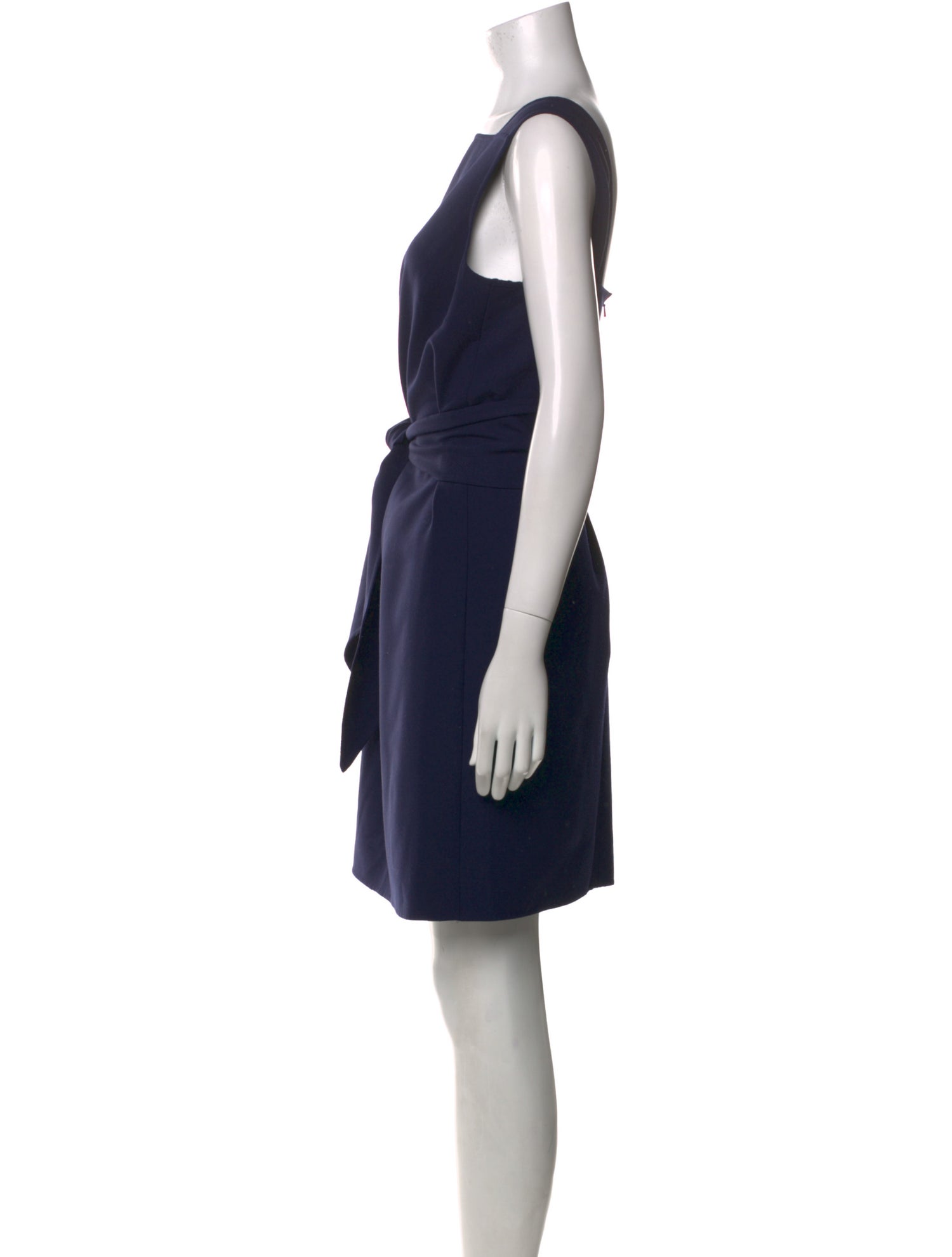 Oscar de la Renta Virgin Wool Mini Dress