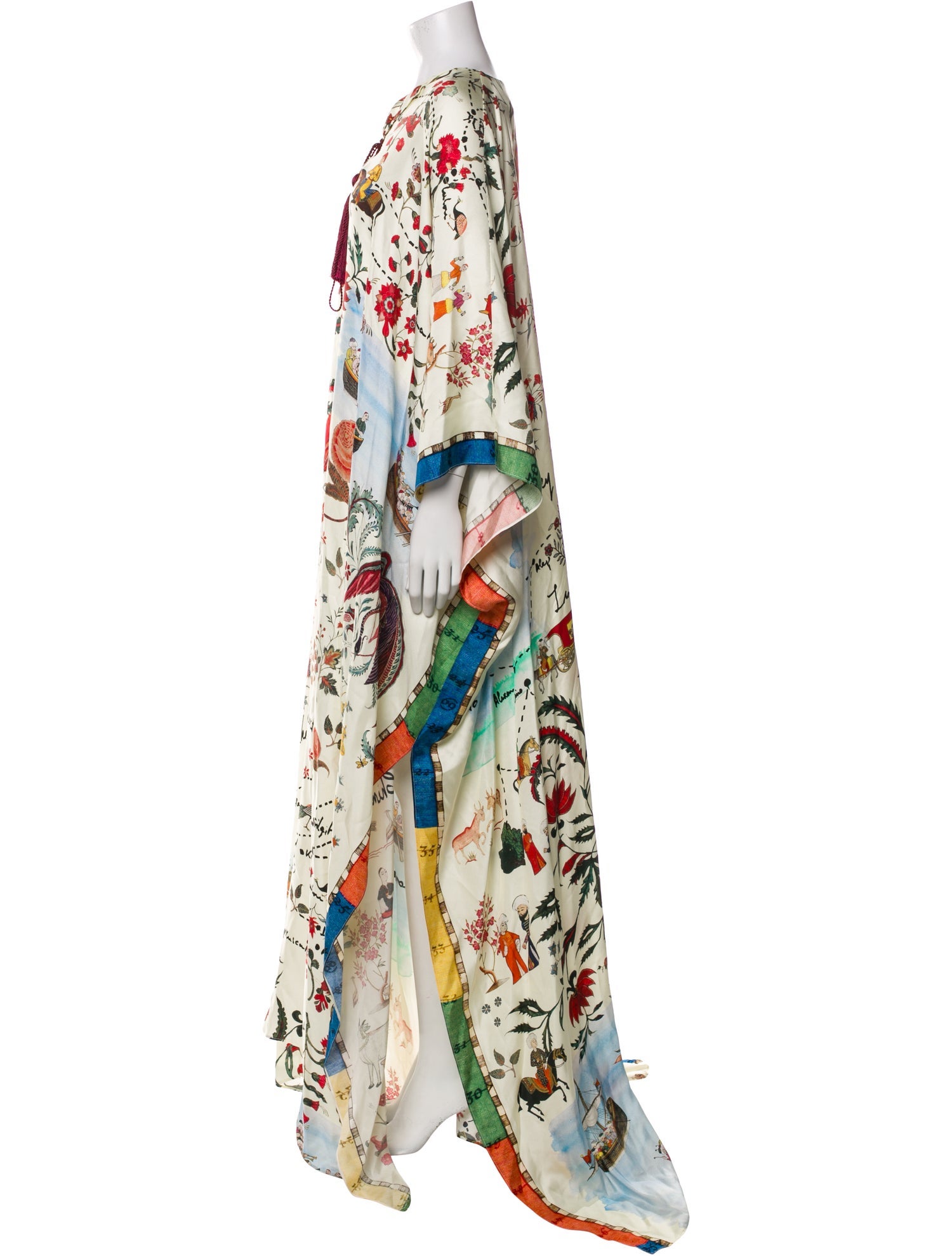 Oscar de la Renta Silk Long Dress w/ Tags